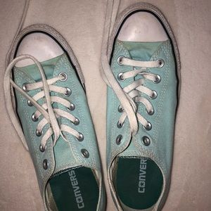Women’s Teal Converse Size 8